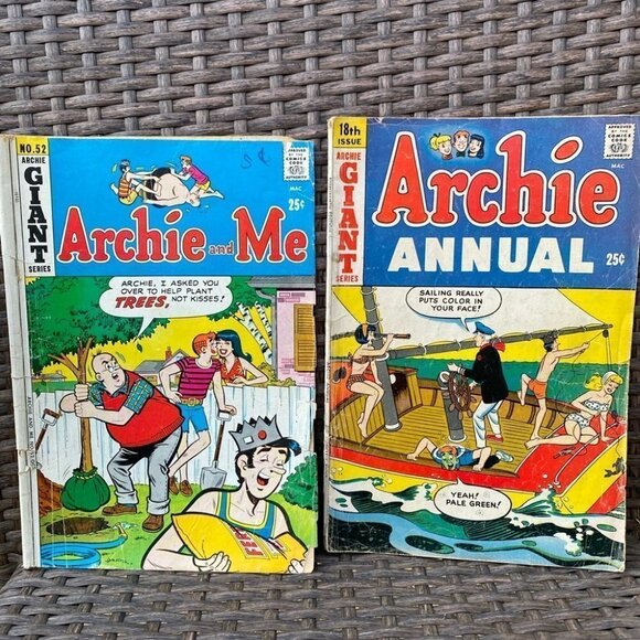 ARCHIE Giant Series Comics Lot of 10 Includes Archie Annual Jughead Betty *read* - Picture 6 of 7